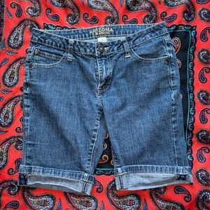 Arizona Jean Company Women's Classic Blue Jean Shorts